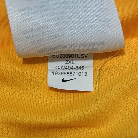 Nike Dri-Fit Lined Running Shorts Lined Women's XXL High Visibility Orange - Picture 5 of 8